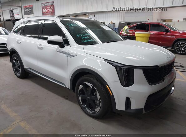 KNDRH4JG9S5340725 2025 KIA SORENTO HYBRID Белый Передняя правая четверть