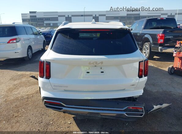 KNDRHDLG4P5188597 2023 KIA SORENTO HYBRID White 