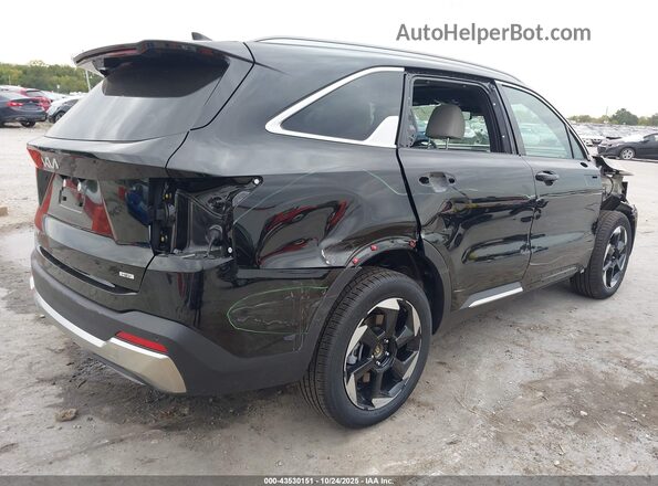 KNDRKDJGXS5405468 2025 KIA SORENTO HYBRID Черный Задняя правая четверть