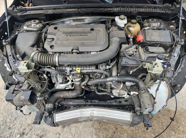 LRBAZLR41MD192558 2021 BUICK ENVISION Black Engine compartment view
