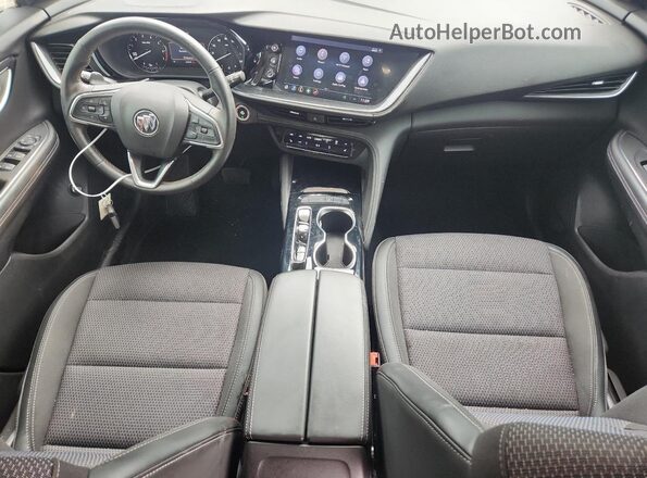 LRBAZLR41MD192558 2021 BUICK ENVISION Black Dashboard view