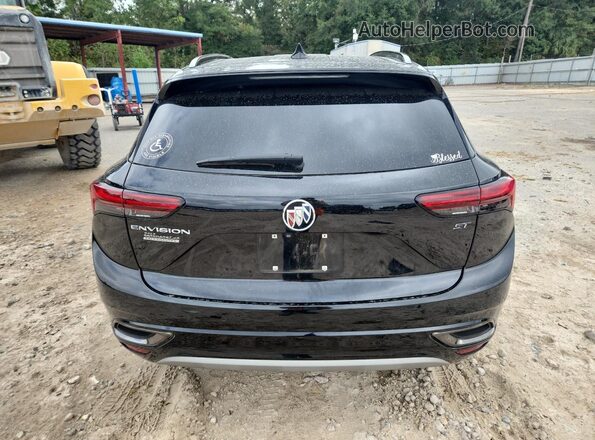 LRBAZLR41MD192558 2021 BUICK ENVISION Black Rear view
