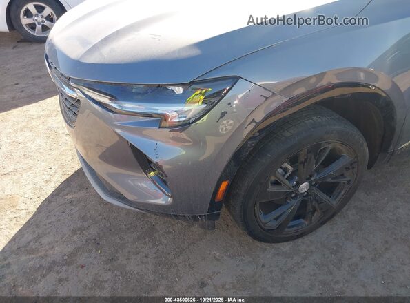 LRBAZLR48MD109921 2021 BUICK ENVISION Gray Front view
