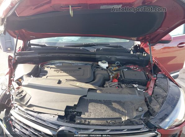 LRBAZLR48MD179192 2021 BUICK ENVISION Burgundy Rear view