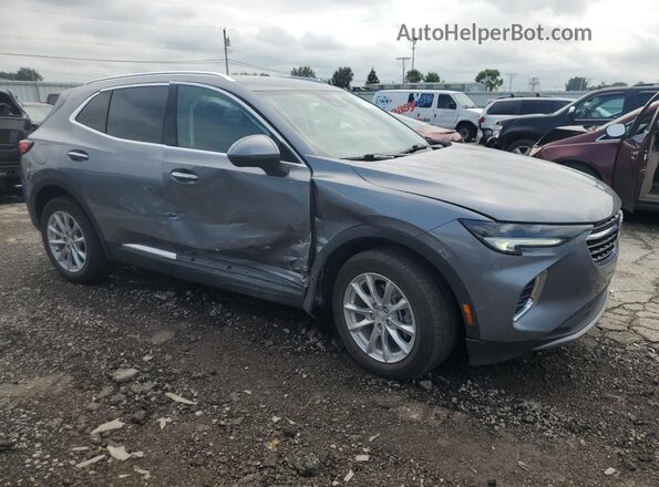 LRBAZLR49MD083359 2021 BUICK ENVISION Gray Առջևի աջ