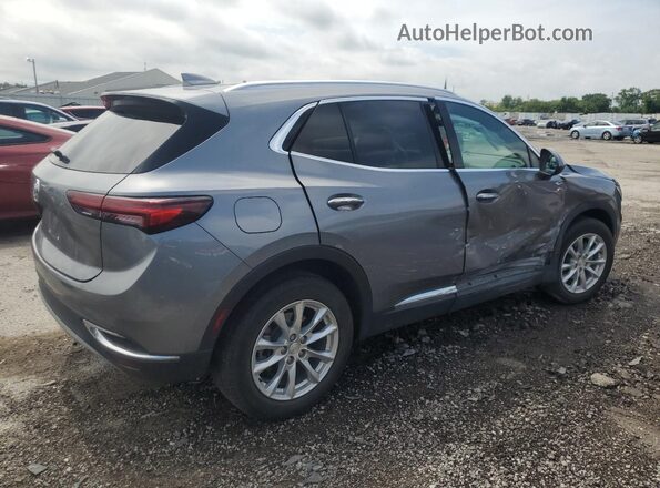 LRBAZLR49MD083359 2021 BUICK ENVISION Gray Հետևի աջ