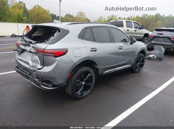 LRBAZLR4XMD177248 2021 BUICK ENVISION Gray უკანა მარჯვენა