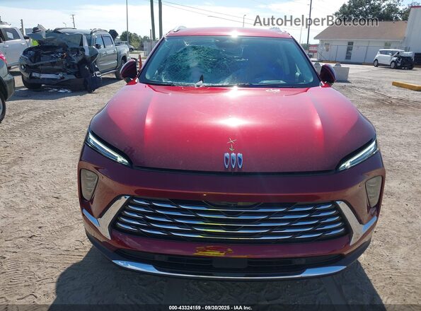 LRBFZME40RD049495 2024 BUICK ENVISION Red უკანა სალონის ხედი
