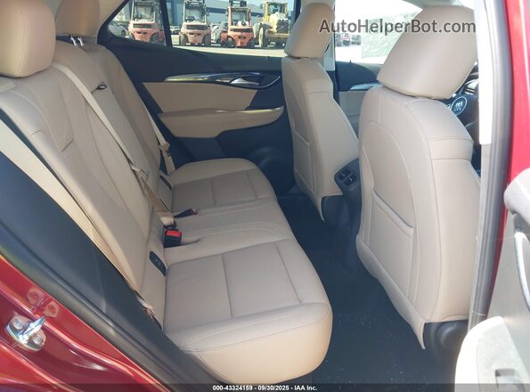 LRBFZME40RD049495 2024 BUICK ENVISION Red VIN კოდის სტიკერის ხედი