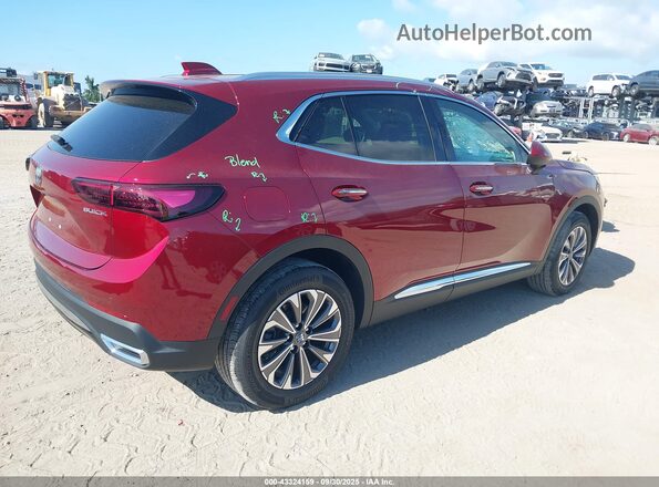 LRBFZME40RD049495 2024 BUICK ENVISION Red უკანა მარჯვენა