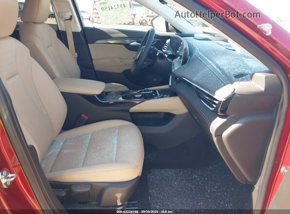 LRBFZME40RD049495 2024 BUICK ENVISION Red წინა სალონის ხედი
