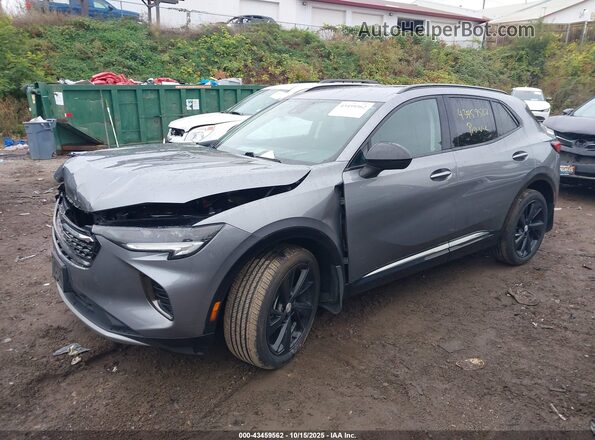 LRBFZMR40MD048124 2021 BUICK ENVISION Gray Front left