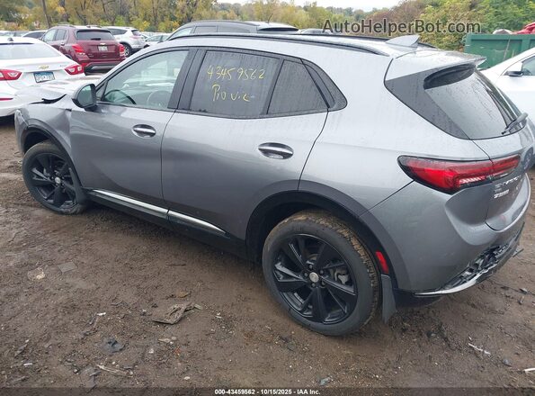 LRBFZMR40MD048124 2021 BUICK ENVISION Gray Rear left
