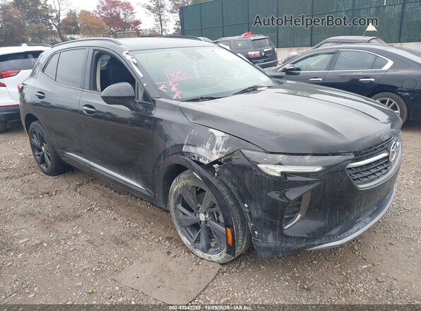 LRBFZMR43MD183632 2021 BUICK ENVISION Черный Передняя правая четверть