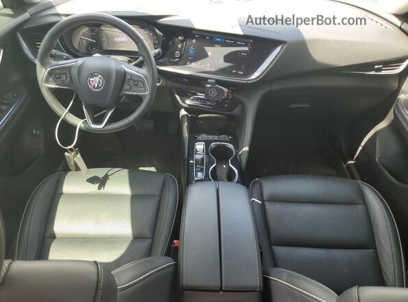 LRBFZNR41MD172392 2021 BUICK ENVISION White Widok deski rozdzielczej