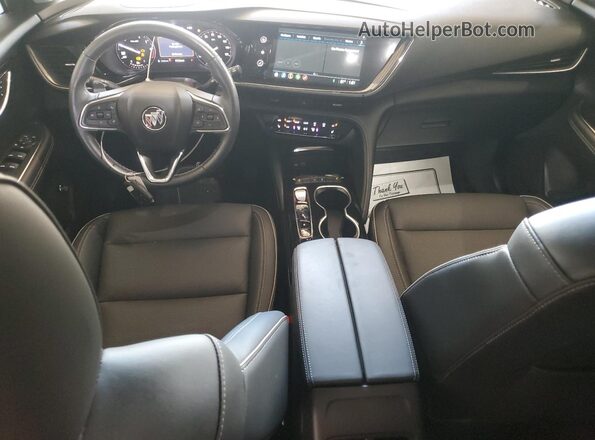 LRBFZNR44PD035662 2023 BUICK ENVISION Gray Widok deski rozdzielczej