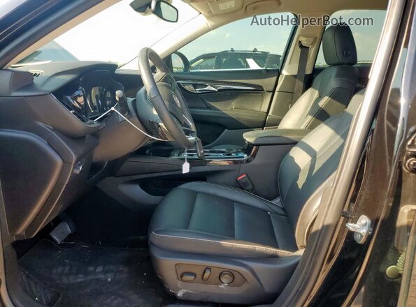 LRBFZNR45MD178003 2021 BUICK ENVISION Black წინა სალონის ხედი