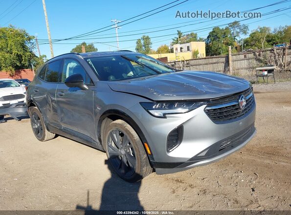 LRBFZPR49PD180482 2023 BUICK ENVISION Silver Առջևի աջ