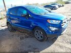 2018 Ford Ecosport S Blue vin: MAJ3P1RE1JC220752