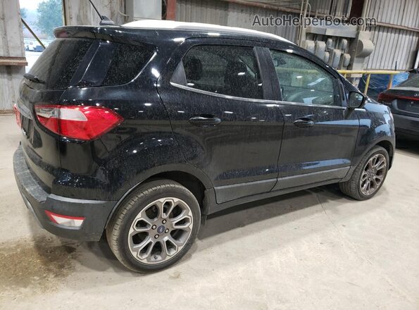 MAJ3P1VE3JC210813 2018 FORD ECOSPORT Черный Задняя правая четверть