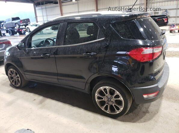 MAJ3P1VE3JC210813 2018 FORD ECOSPORT Черный Задняя левая четверть