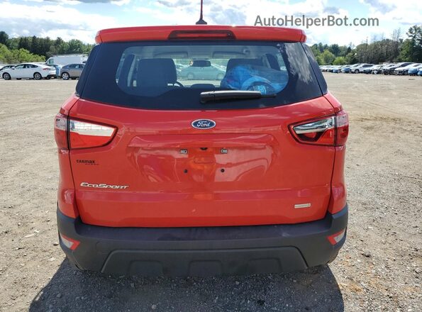 MAJ3S2FE6LC378211 2020 FORD ECOSPORT Red Вид ззаду