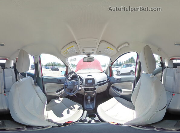 MAJ3S2FE6LC378211 2020 FORD ECOSPORT Red Вид наклейки з VIN-кодом