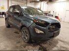 2021 Ford Ecosport S Blue vin: MAJ3S2FE6MC437811