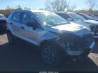 2021 Ford Ecosport S Silver vin: MAJ3S2FE6MC443625