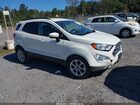 2021 Ford Ecosport Se White vin: MAJ3S2GE0MC440041