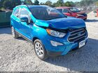 2020 Ford Ecosport Se Blue vin: MAJ3S2GE2LC327500