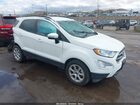 2020 Ford Ecosport Se White vin: MAJ3S2GE2LC348153