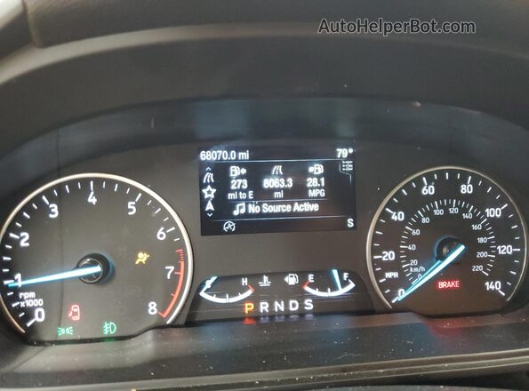 MAJ3S2KE8LC376756 2020 FORD ECOSPORT Red Սարքավորումների վահանակի տեսք