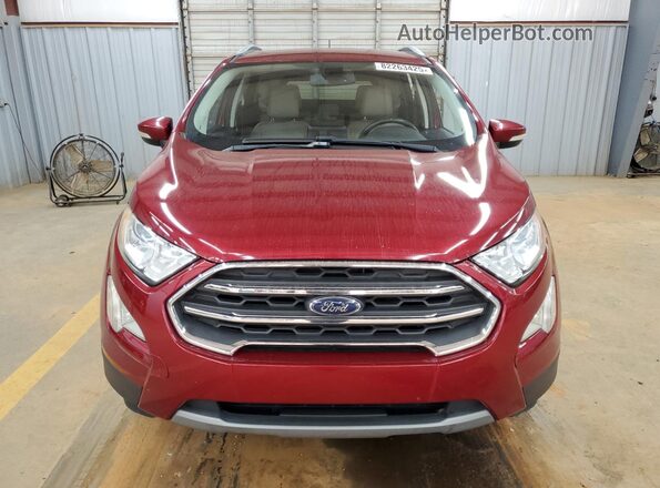MAJ3S2KE8LC376756 2020 FORD ECOSPORT Red Դիմացի տեսք