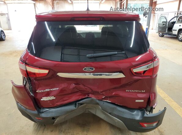 MAJ3S2KE8LC376756 2020 FORD ECOSPORT Red Հետևի տեսք