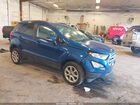2018 Ford Ecosport Se Blue vin: MAJ6P1UL2JC214641