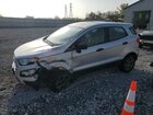 2020 Ford Ecosport S Silver vin: MAJ6S3FL1LC394124