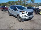 2021 Ford Ecosport S Silver vin: MAJ6S3FL6MC399000