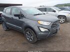 2021 Ford Ecosport S Gray vin: MAJ6S3FL9MC398472