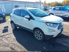 2020 Ford Ecosport Se White vin: MAJ6S3GL6LC366558