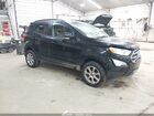 2020 Ford Ecosport Se Black vin: MAJ6S3GL7LC313156