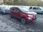 2020 Ford Ecosport Titanium Red vin: MAJ6S3KL2LC332771