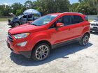 2020 Ford Ecosport Titanium Красный vin: MAJ6S3KL6LC361657