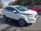 2021 Ford Ecosport Titanium White vin: MAJ6S3KL9MC401375