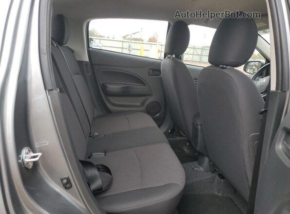 ML32A3HJ3JH006580 2018 MITSUBISHI MIRAGE Gray Вид задніх сидінь