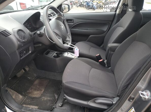 ML32A3HJ3JH006580 2018 MITSUBISHI MIRAGE Gray Вид салону спереду