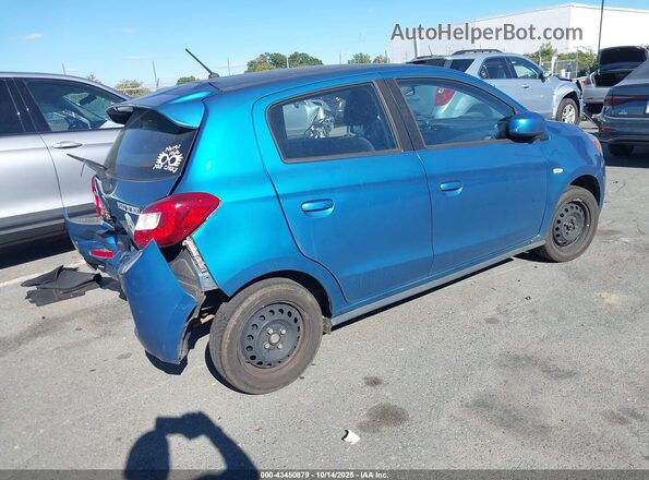 ML32A3HJ8LH004567 2020 MITSUBISHI MIRAGE Синий Задняя правая четверть