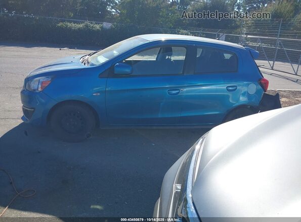ML32A3HJ8LH004567 2020 MITSUBISHI MIRAGE Синий Панорамный вид салона 360°