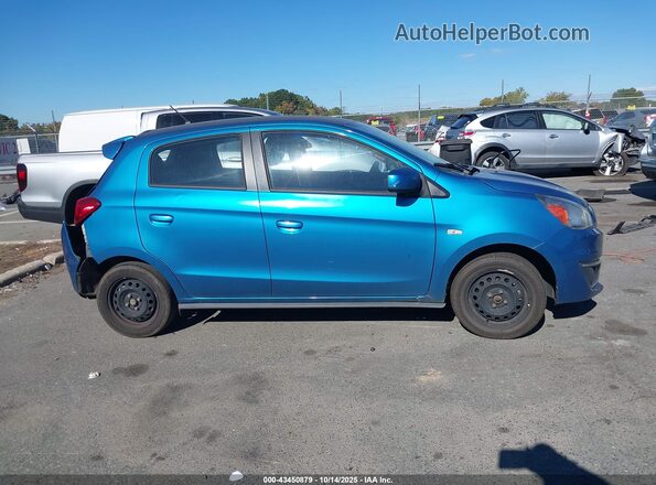 ML32A3HJ8LH004567 2020 MITSUBISHI MIRAGE Синий Вид задней части салона