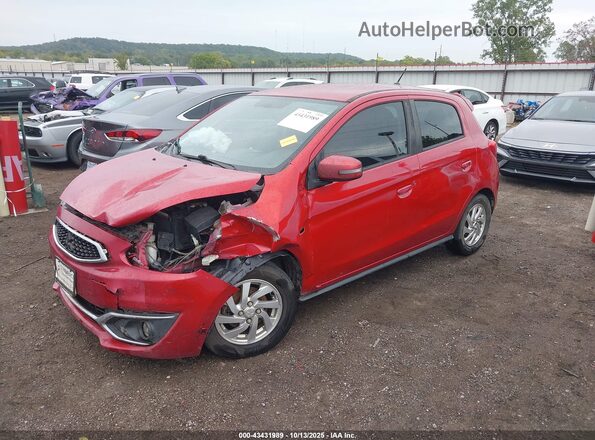 ML32A4HJ8JH012283 2018 MITSUBISHI MIRAGE Красный Передняя левая четверть